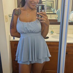 Periwinkle Romper